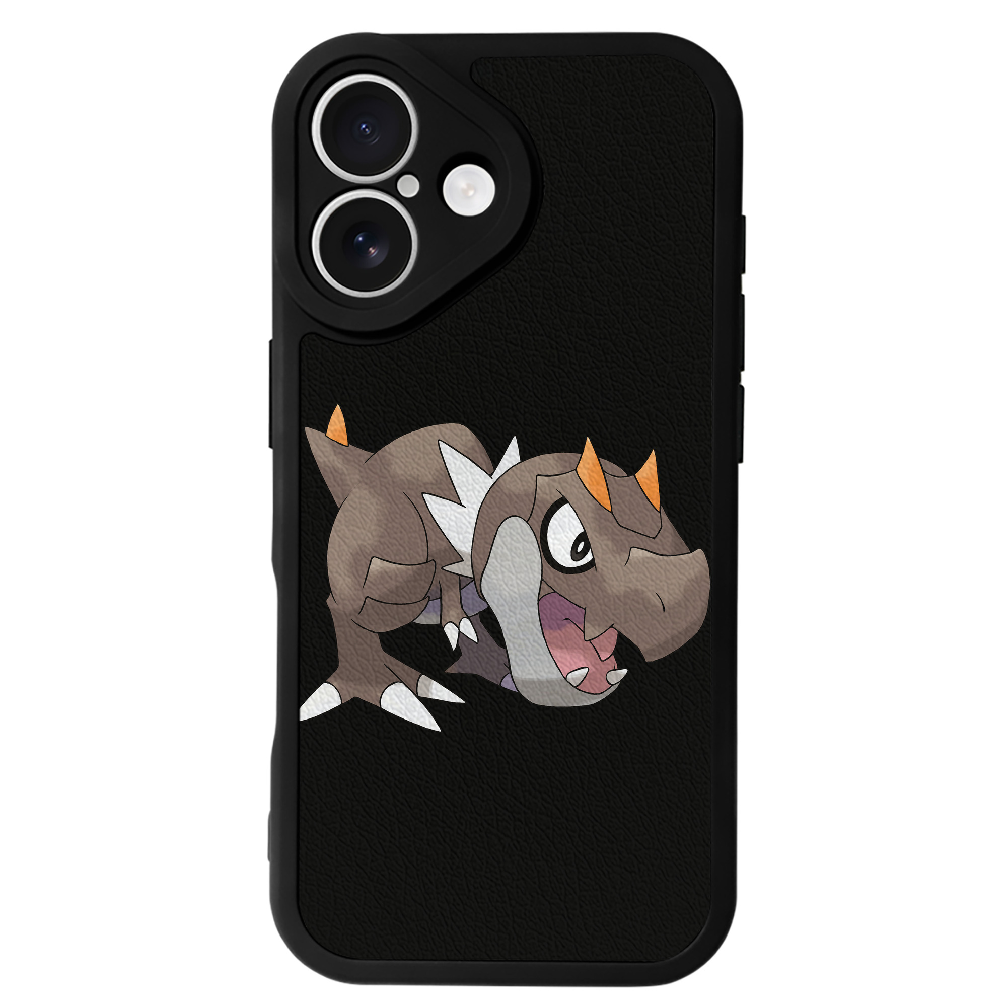（画像用） ポケットモンスター Pokémon 【iPhone 16シリーズ対応】シリコンスマホケース（レザー調） 材質：シリコン